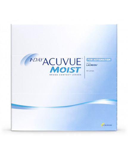 Acuvue 1Day Moist for astigmatism CYL 0.75 (90)